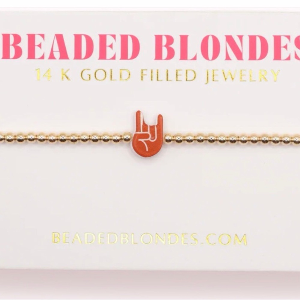 Beaded Blondes Gold Filled Bracelet